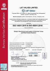 ISO 14001:2015 &<br/>  ISO 45001:2018