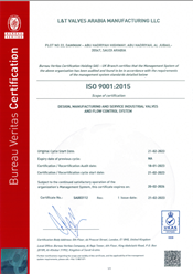 Saudi Plant - ISO 9001:2015